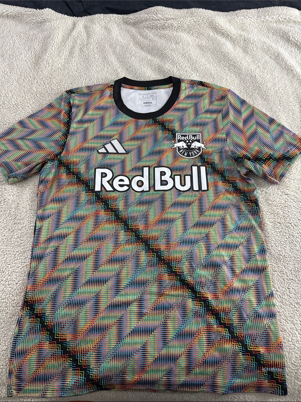 New York Red Bulls 🇺🇸 2024 Hispanic Heritage Month Adidas Training Jersey